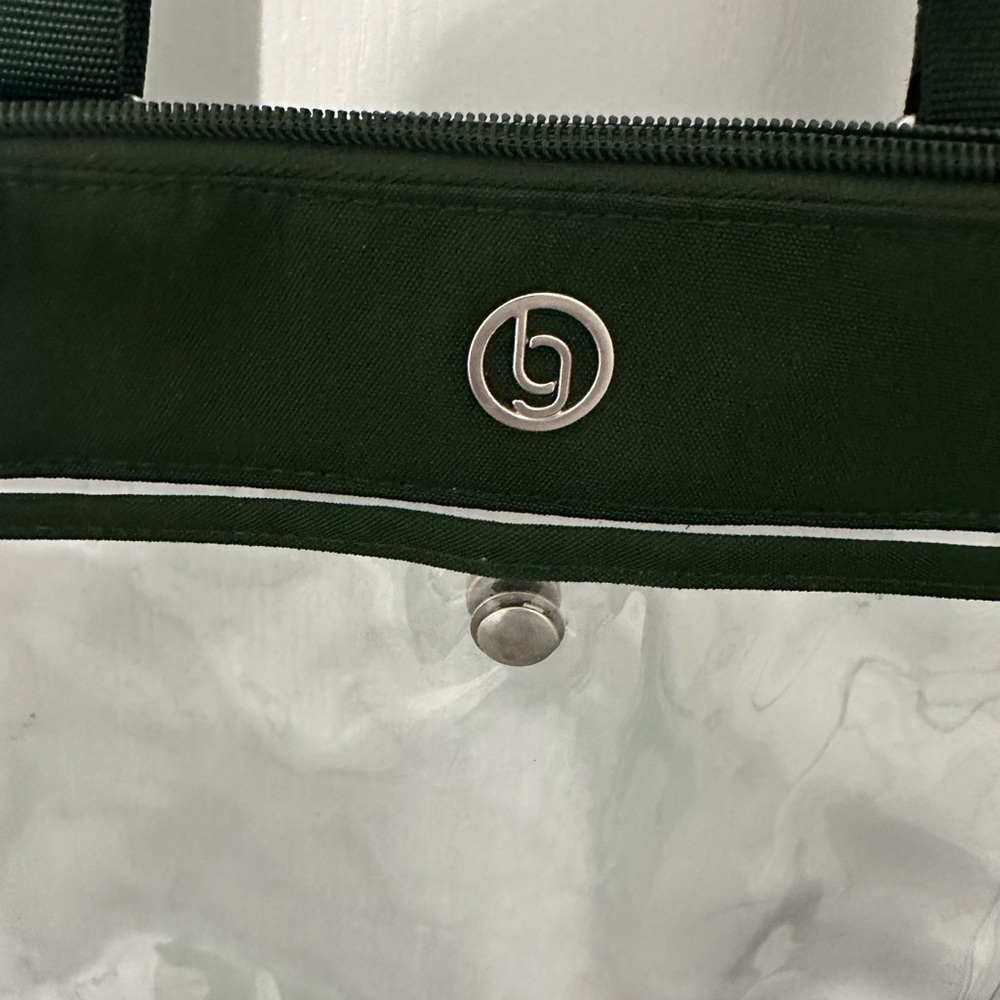 Clear messenger bag, like new